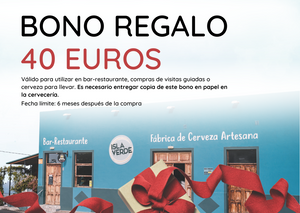 Bono regalo 40 euros